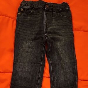 Kids Dark Blue Skinny Fit Denim Jeans